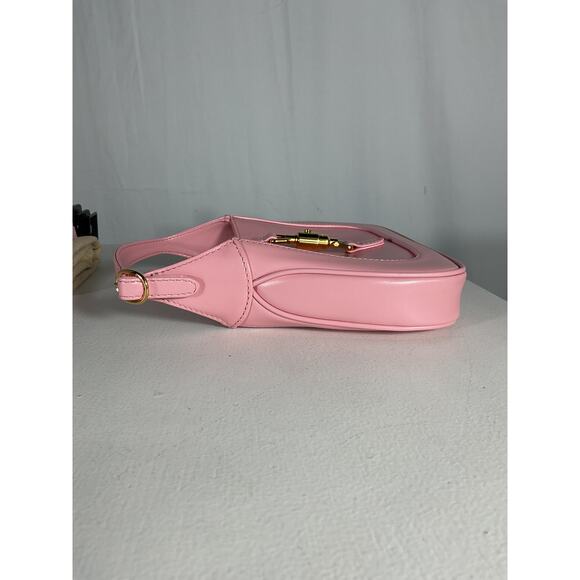 Gucci 'Jackie 1961' Pink Leather Mini Shoulder Bag - Picture 4 of 10